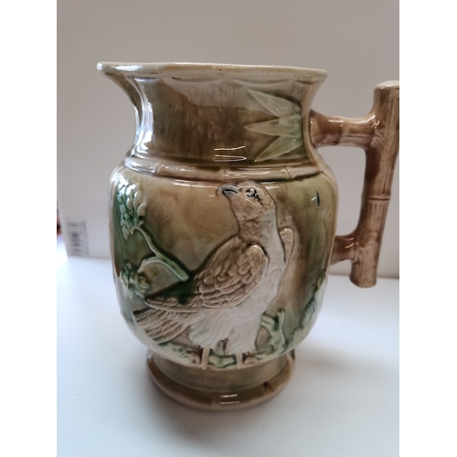 870l - Antique Crimean war jug by The Royal patriotic jug plus 1