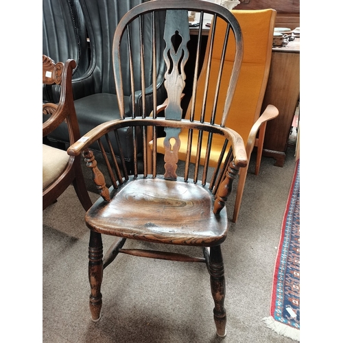 813 - High back Windsor Chair