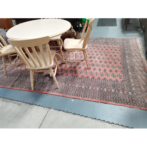 1192 - Peach Rug 3m x 2.2m