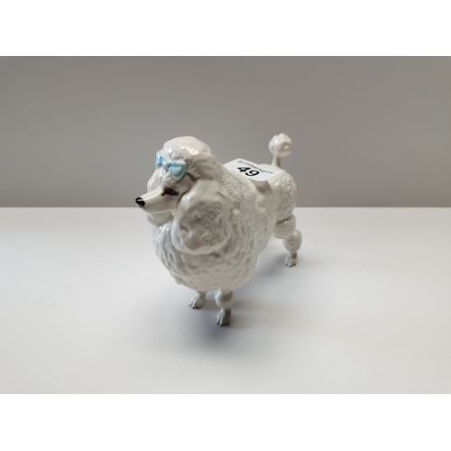 49 - Beswick French poodle 