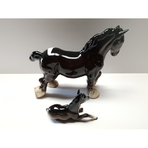 15i - Beswick Brown horses x 2