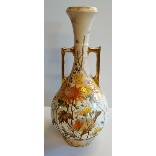 456 - Victorian vase signed Bonn