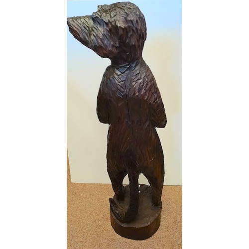 479 - Wooden figure of Meerkat