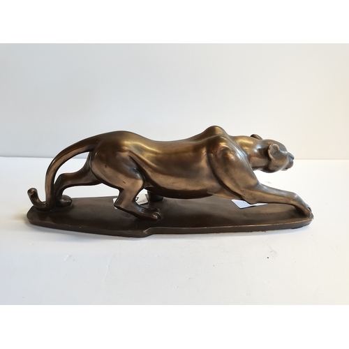 494 - Regency fine arts panther figure