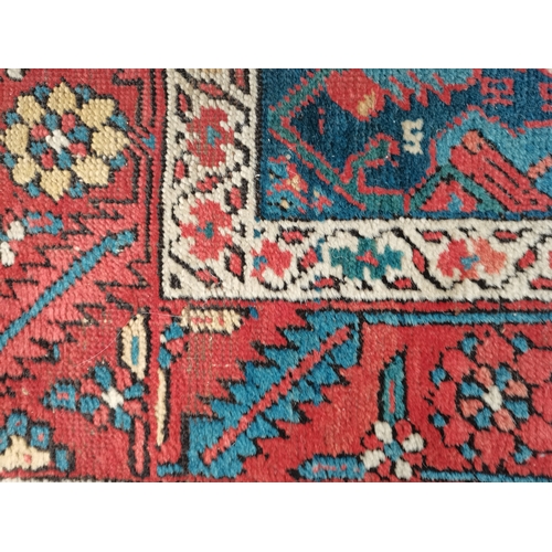 932 - Early Rug (worn) 3m x 1m