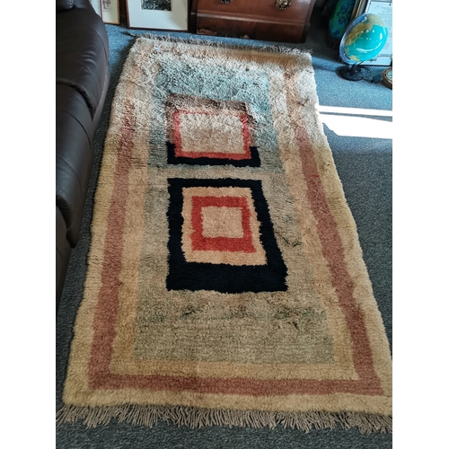 935 - Wool style possibly Afghan Rug 1.2m x 2m