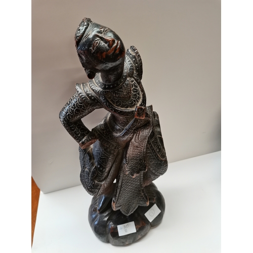 430b - Carved African/ Oriental figure