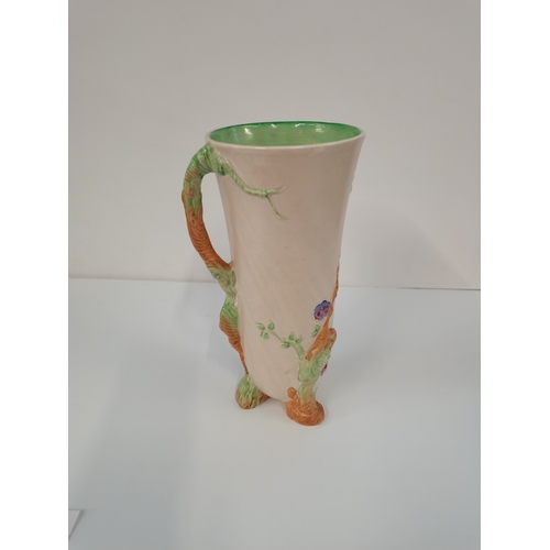 895 - Clarice Cliffvase hand painted newport pottery