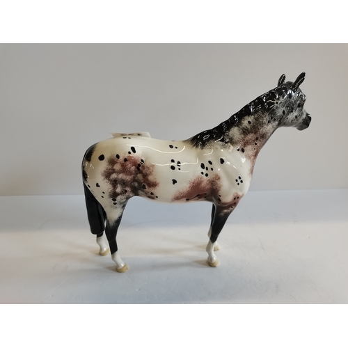 122 - VINTAGE BESWICK HORSE APPALOOSA GLOSS MODEL