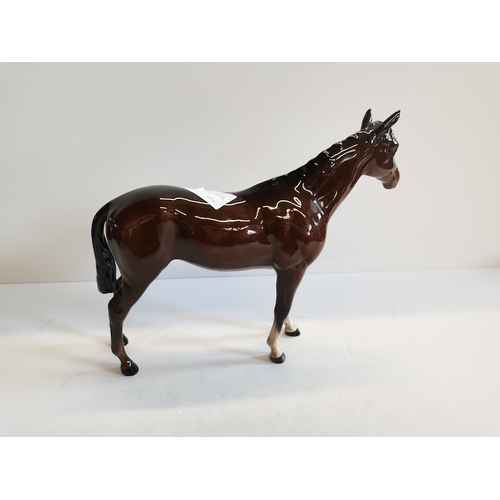 112 - Beswick Horse & Beswick style Bull (no markings)