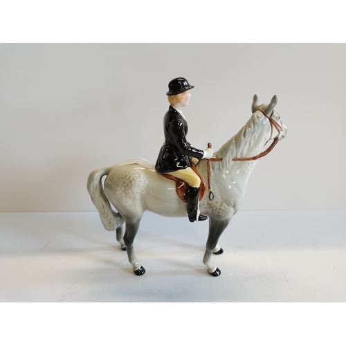 116 - Rider on Horse Beswick Damaged Leg