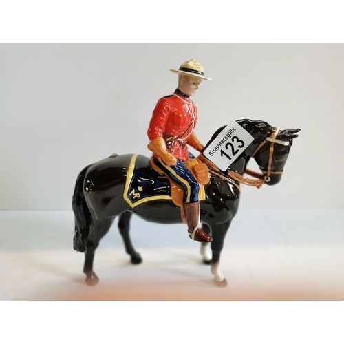 123 - Bewsick Horse Canadian Mountie