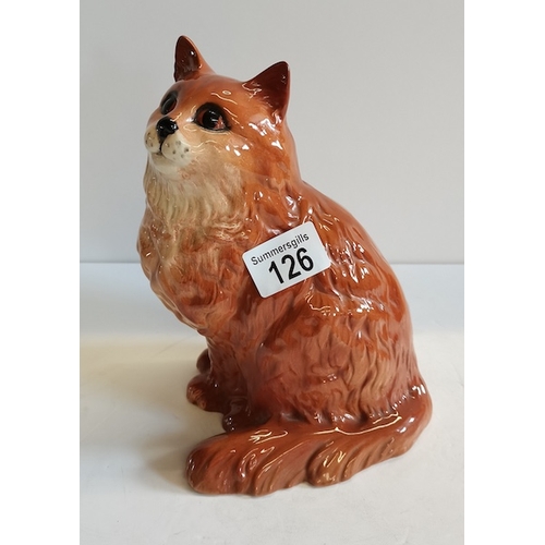 126 - Beswick Cat (Small hairline on Base)