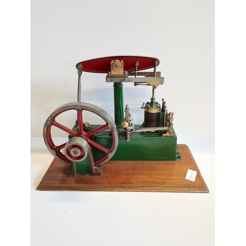 71 - Steam Engine made by Stuart 35cm x 30cm