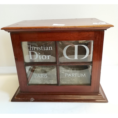 77 - Christian Dior marked display  Cabinet