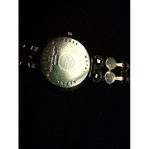 376 - Gold plate ladiesv Rotary watch