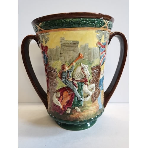 521 - Royal Doulton loving cup no 388 of 2000 in ex. Con.