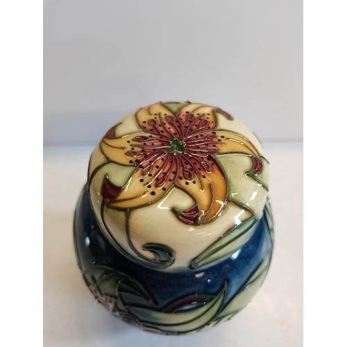 525 - Moorcroft  small ginger jar 10cm