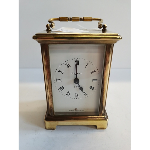 32 - Baynard and Day French Carriage Clock good working condition