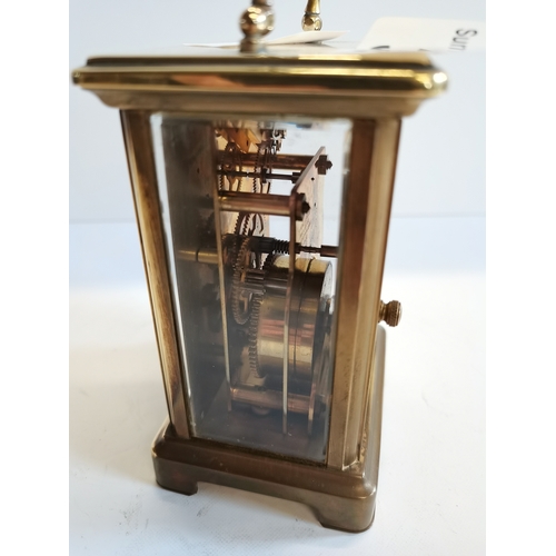 32 - Baynard and Day French Carriage Clock good working condition