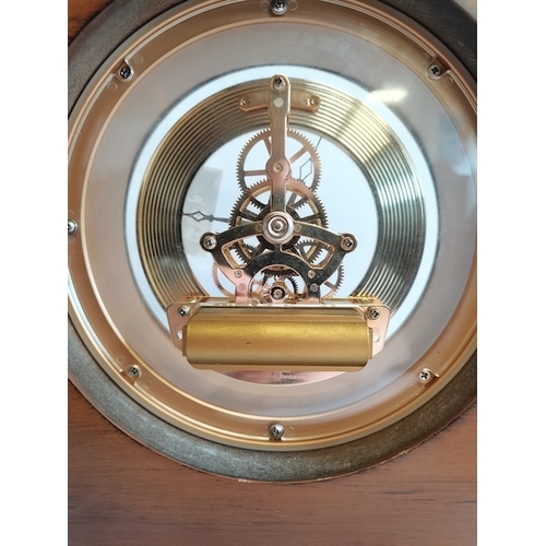 50 - Skeleton Mantle Clock (working )