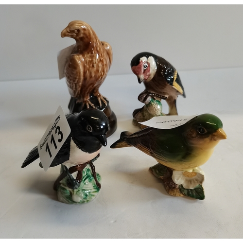 113 - 3 Beswick Bird 1 beswick Scotch Whisky Bird