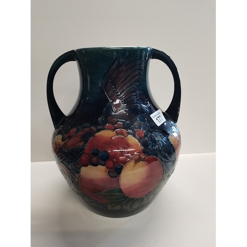 177 - Large quality Berries and Finch Moorcroft Ewer/ vase 35cm ex cond.