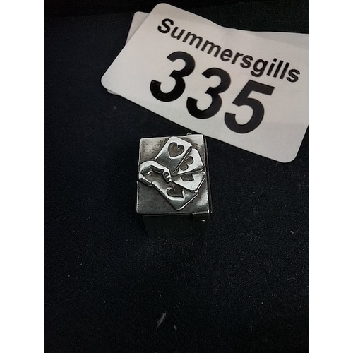 335 - Georg Jenson Silver Charm in box