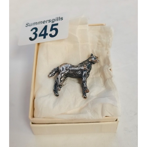 345 - Birmingham Silver minature Horse