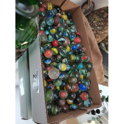 213 - Bag of Marbles (some vintage)