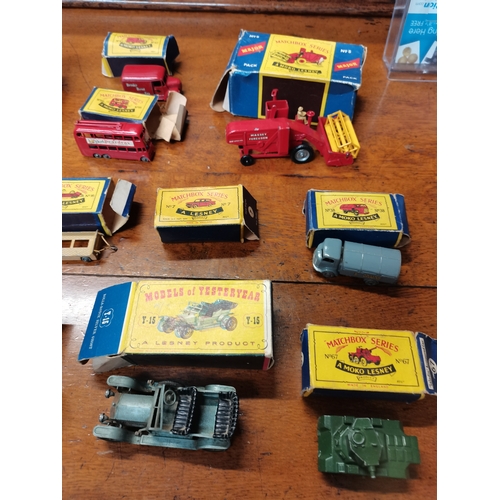 12b - Collection of Matchbox Lesney toys