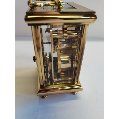 19 - Brass Carriage Clock
