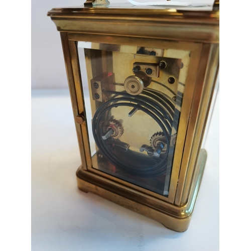 22 - Brass Carriage Clock