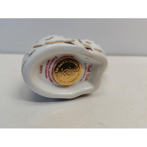 27 - Royal Crown Derby Bank Vole in Box 