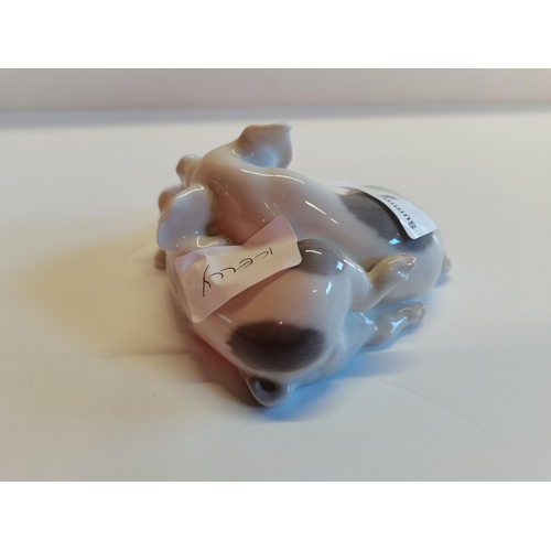 3 - Royal Copenhagen 2 sleeping pigs (1 Ornament)
 ex. condition