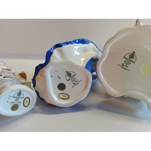 7 - 3 Royal Doulton ladies 