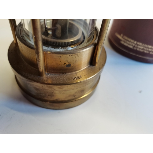 28 - Brass Miners Lamp 