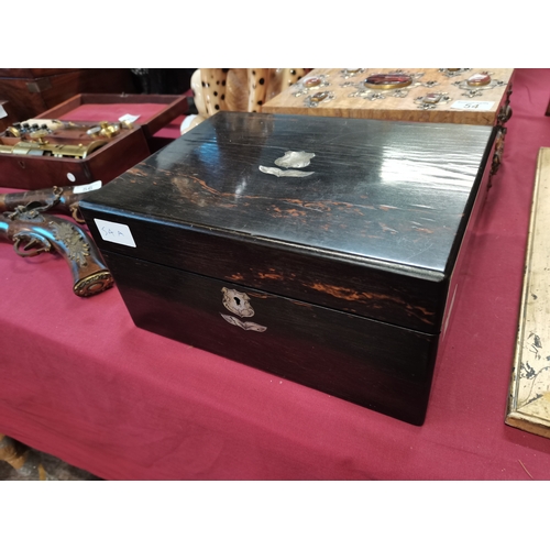 54a - Calamander writing box