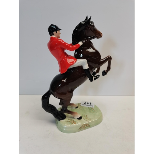 117 - Beswick rearing huntsman