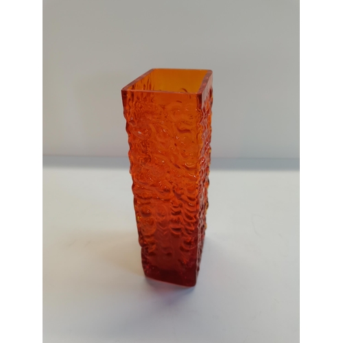 133 - Orange Whitefriars Type Vase