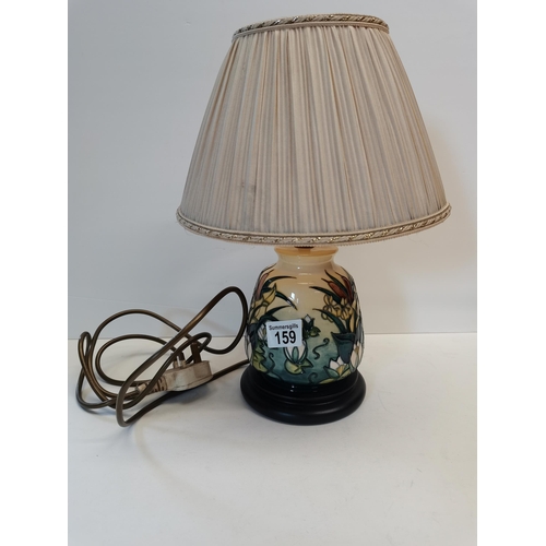 159 - Moorcroft table lamp