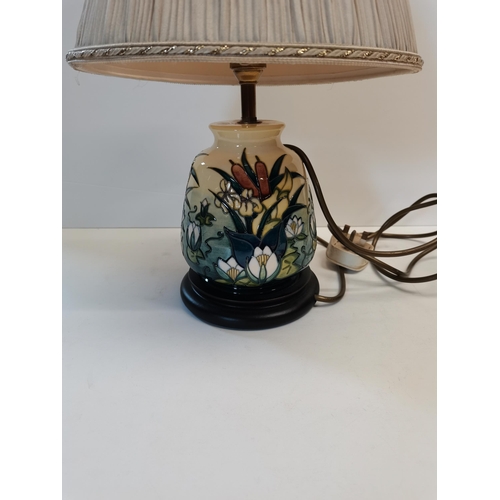 159 - Moorcroft table lamp