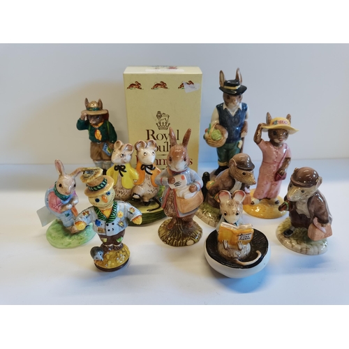 18 - X10 mixed Beswick, Royal Albert Bunnykins and Wedgewood characters