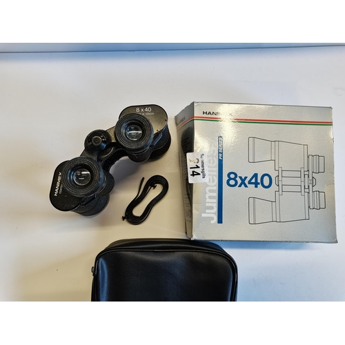 214 - X3 sets of Binoculars