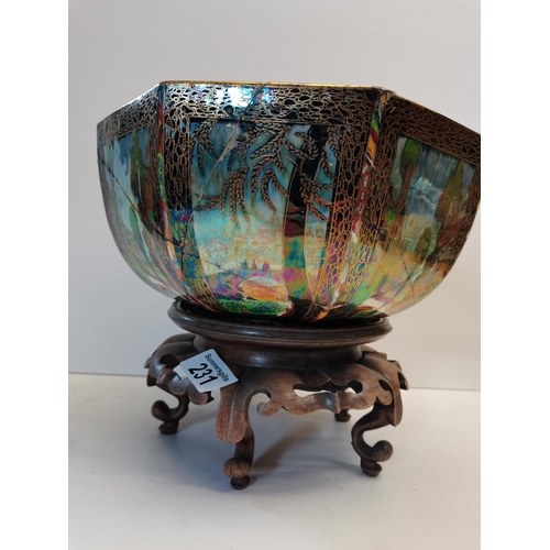 231 - Wedgewood Fairyland Lustre bowl by Daisy Makeie Jones A/F