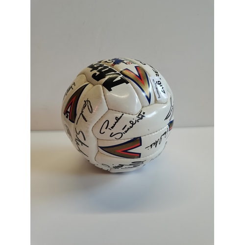 236 - Signed York City football 1990