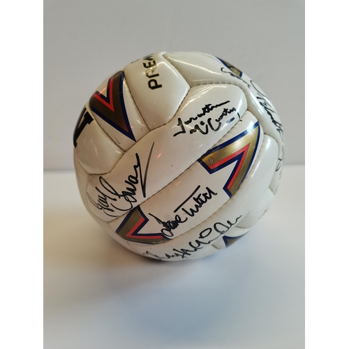 236 - Signed York City football 1990