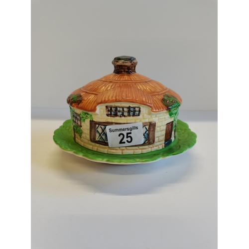 25 - Beswick butter dish