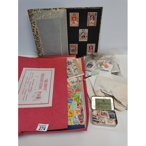 274 - Large collection of stamps