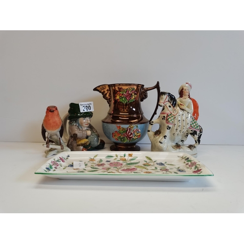 280 - Misc. ceramics incl 